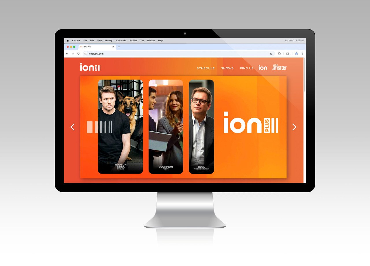 ION Plus on a desktop screen