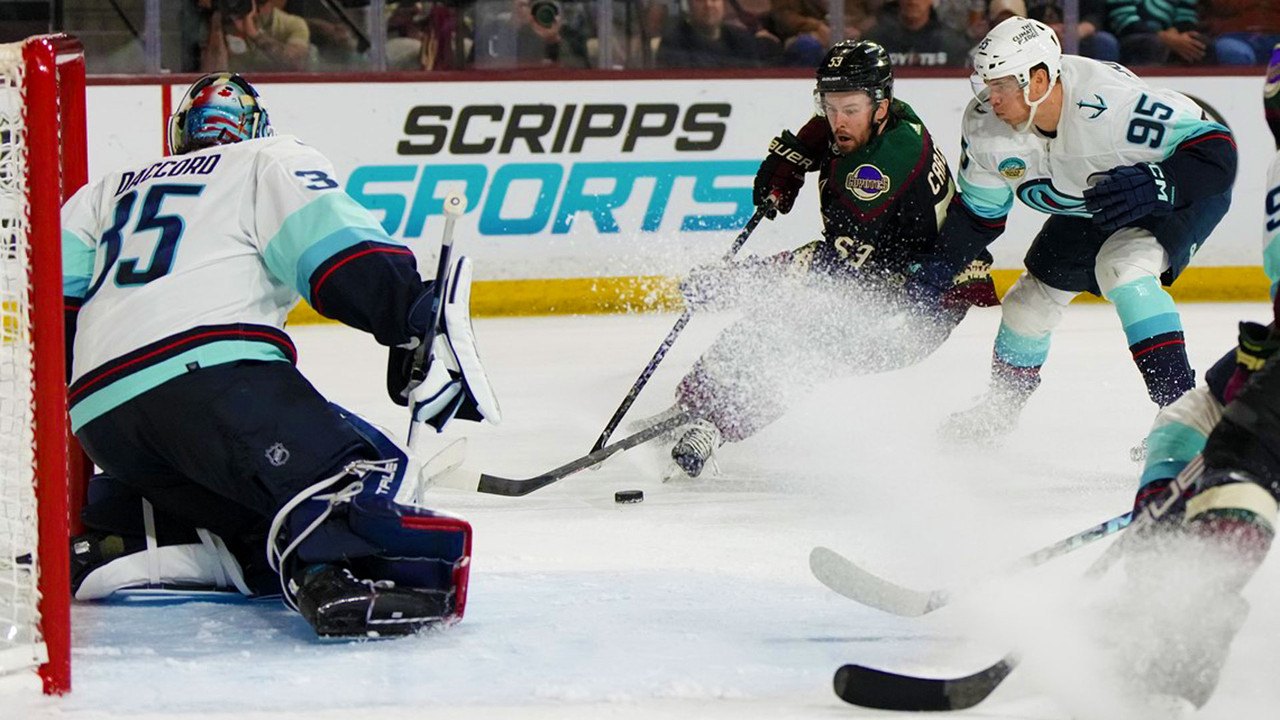 Scripps Sports on a hockey broadcast